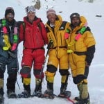 Il Team di vetta al rientro al campo base del Nanga Parbat