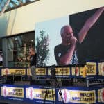 Pino Zamboni, braccio destro di Sergio Longoni introduce la serata del 7 luglio a Bevera di Sirtori