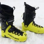 Visione d'insieme degli scarponi Skialp Fischer Travers Carbon