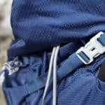 Dettaglio del fianco del Mammut Lithium Pro zaino