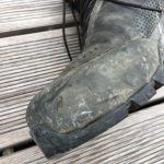 Tecnica Forge, con fascia gommata protettiva perimetrale