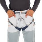 Mammut Nordwand Flex, le due tasche raggiungibili anche con l'imbrago indossato