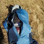 Escursione della zip frontale del Vaude Prokyon 30