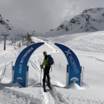 Partenza secondo tratto verso il Colle Bettaforca, sul percorso attrezzato da sci alpinismo Monterosa Ski/Montura.