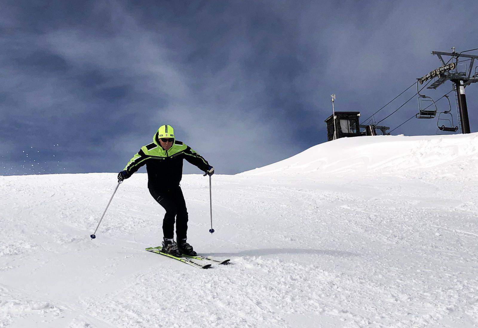 Primi giri sulle piste di Hakodateyama
