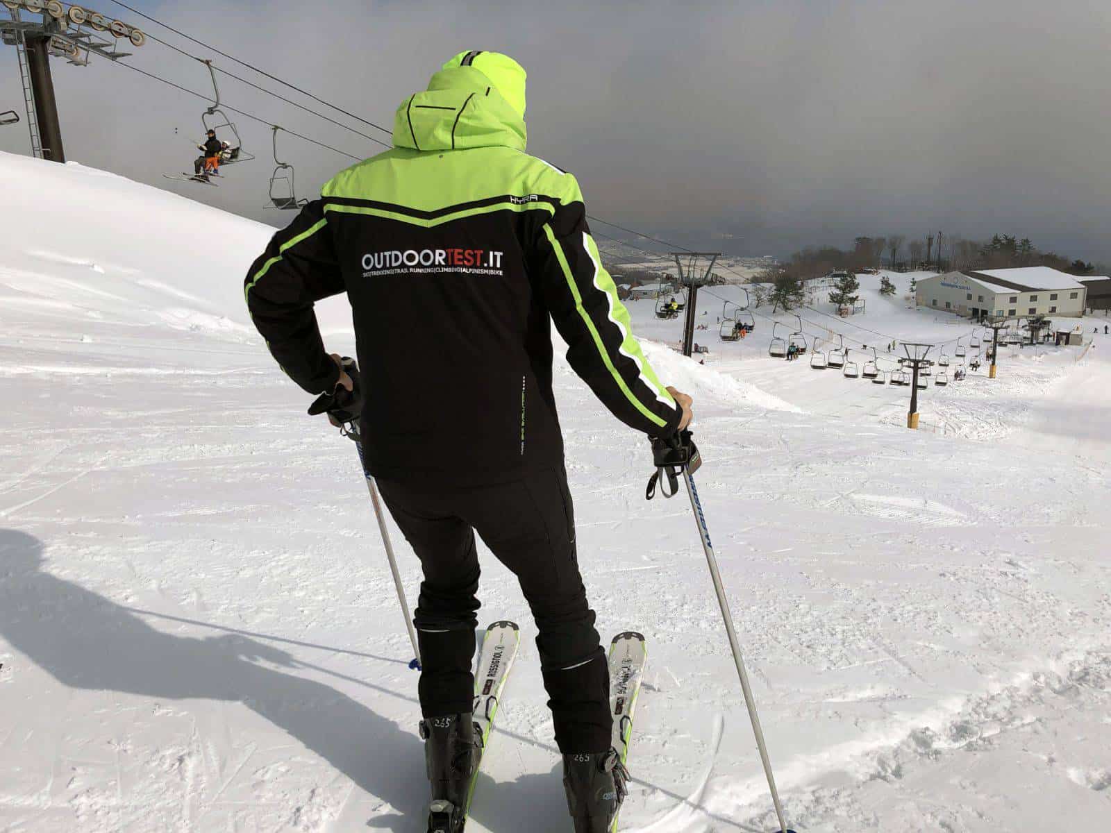 Il completo tecnico Hyra Universal Evolution, divisa ufficiale del Tester Team di Outdoortest