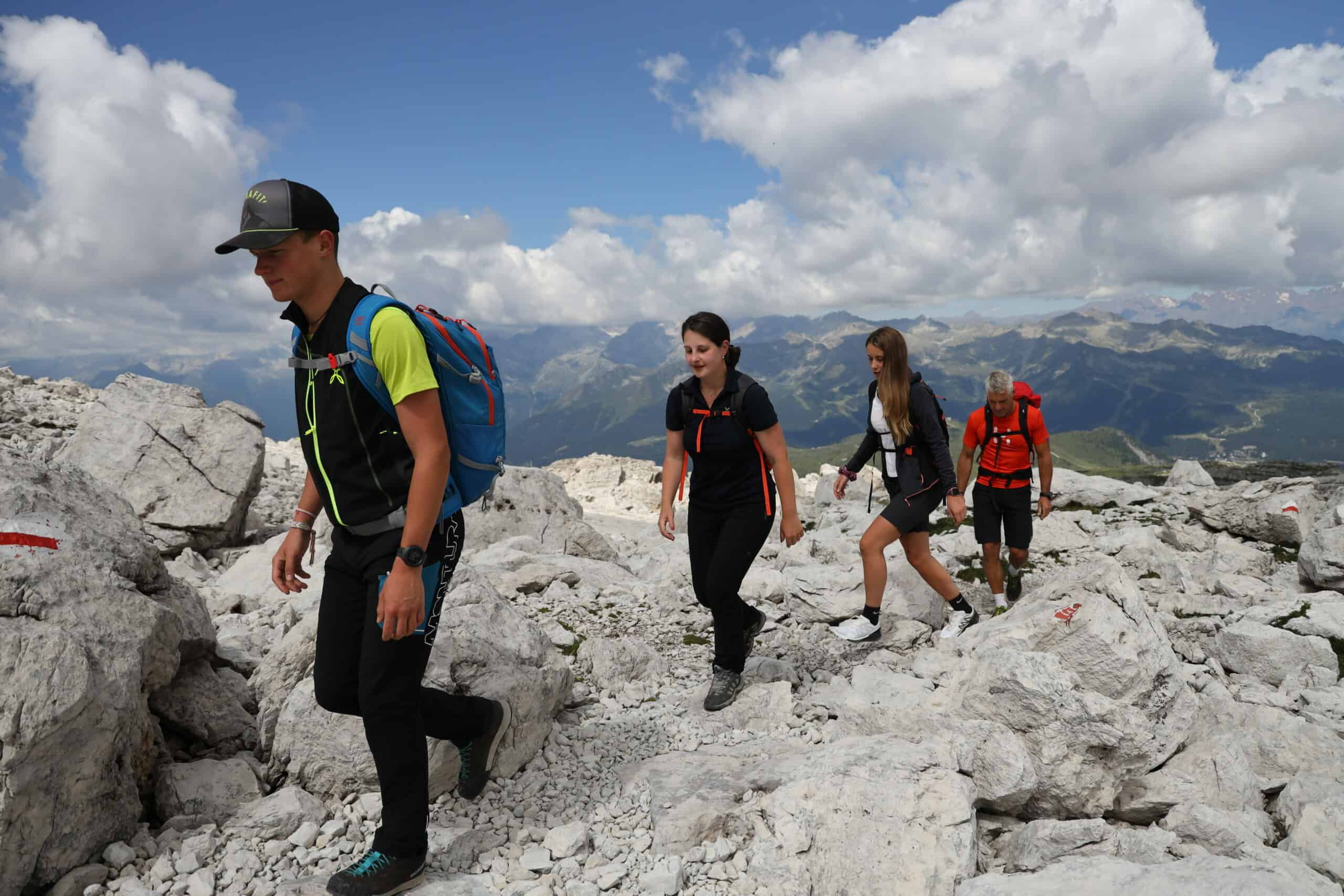 In trekking al Grosté di Campiglio