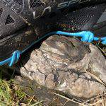 La Sportiva Bushido II prova di impatto all'arco plantare