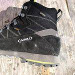 Il profilo posteriore dello scarpone Aku Trekker Lite III Gtx