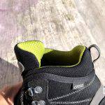 Il profilo del collare dello scarpone Aku Trekker Lite III Gtx