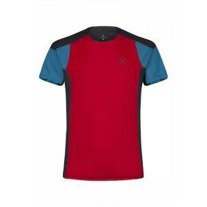 Montura Outdoor Trail 2 T-Shirt rosso/blu ottanio