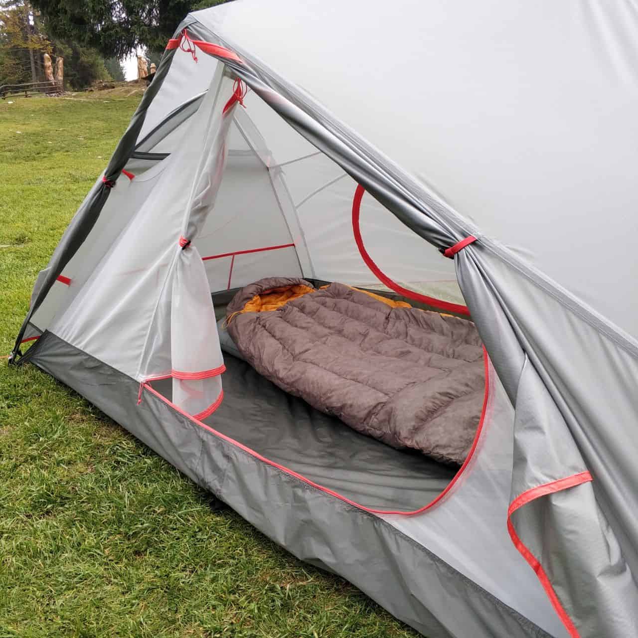 Sea to Summit Spark SpII durante il test