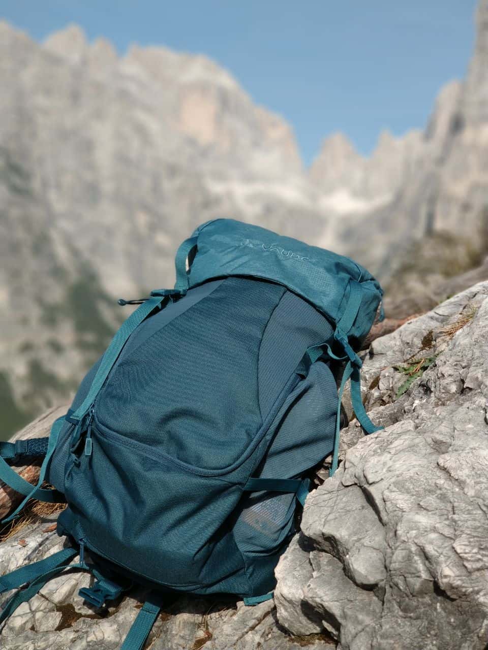Vista frontale del Vaude Brenta 30