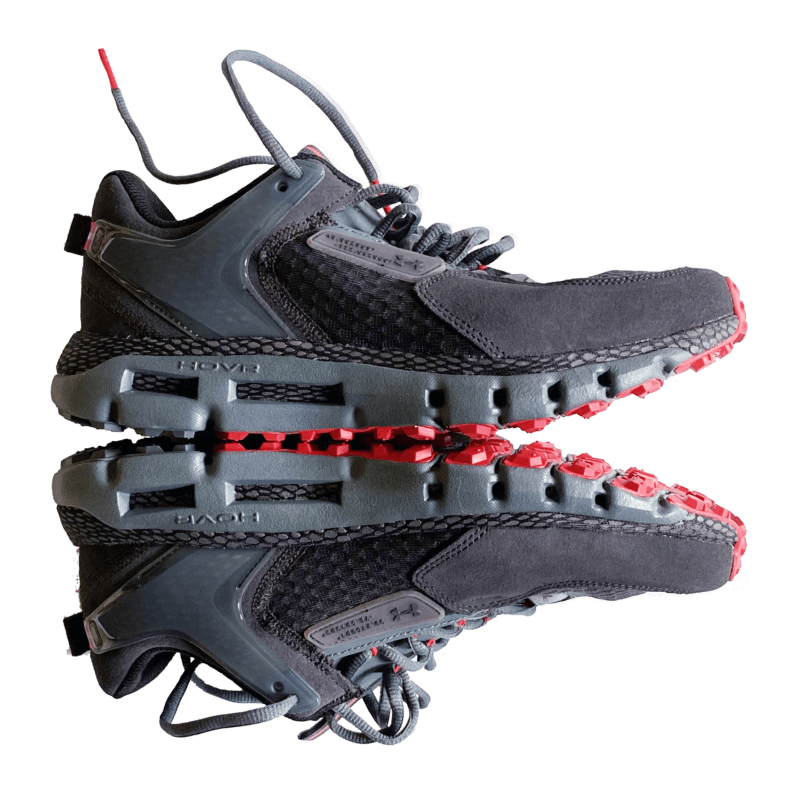 Il profilo "rocker" della Under Armour Hovr Summit