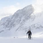 Test in Val Senales, sci alpinismo
