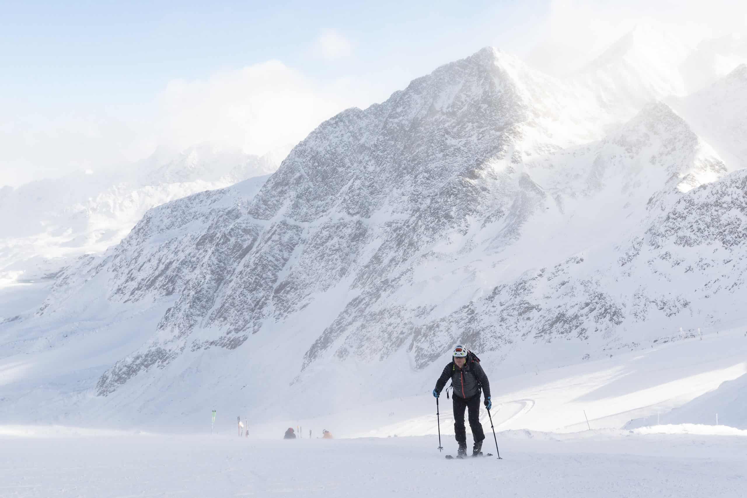 Outdoortest in Val Senales, sci alpinismo