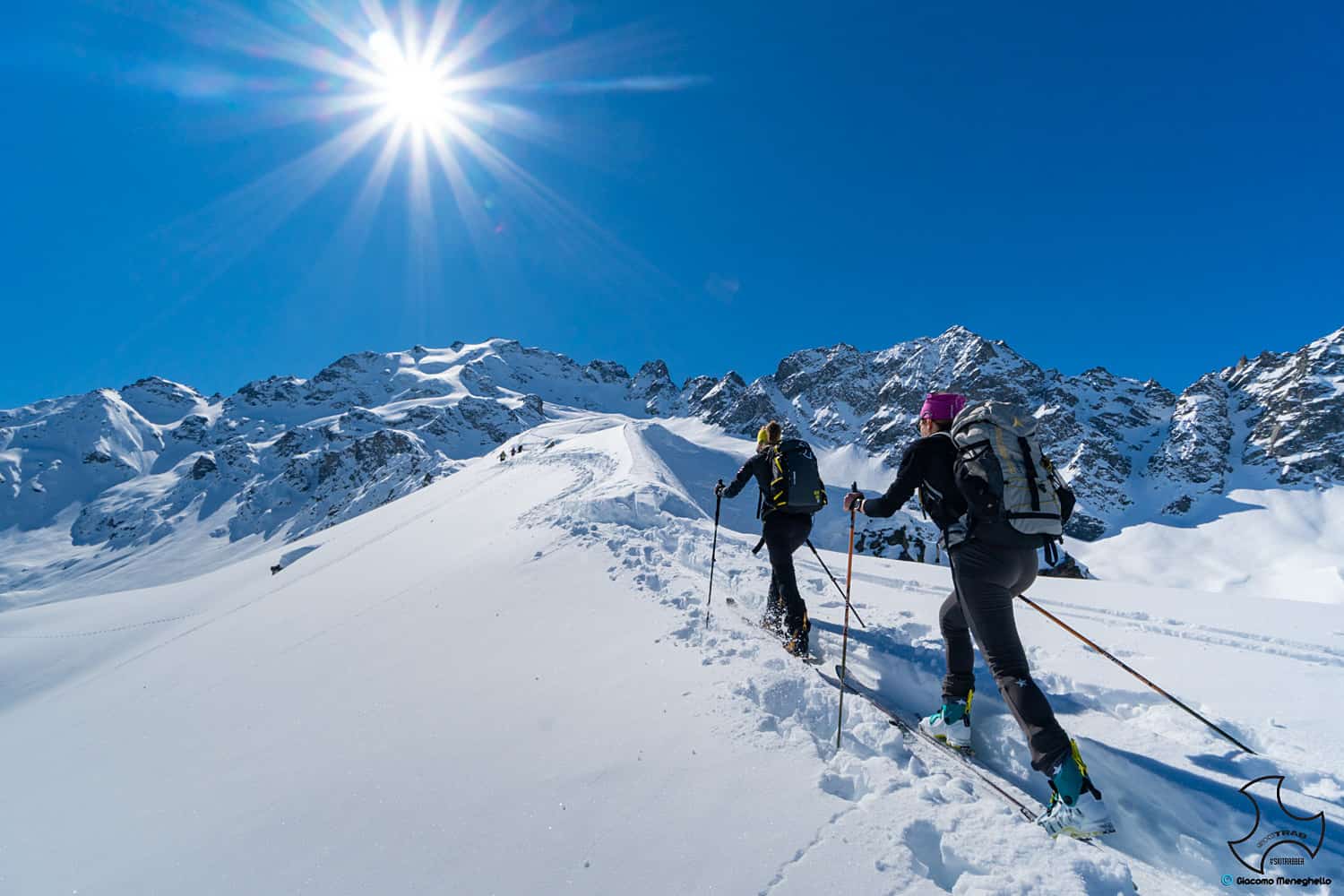 Traversata sci alpnistica Bormio Livigno (Ph Meneghello)