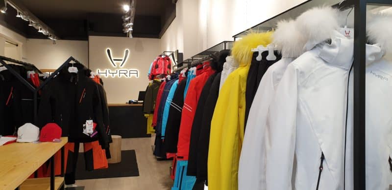 Hyra, lo showroom di Cortina d'Ampezzo
