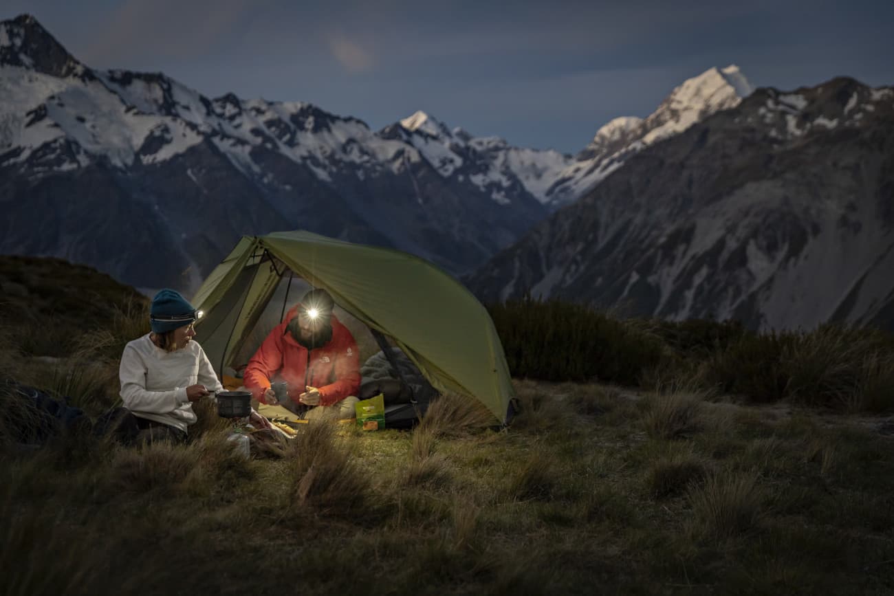 Tenda al calar del sole