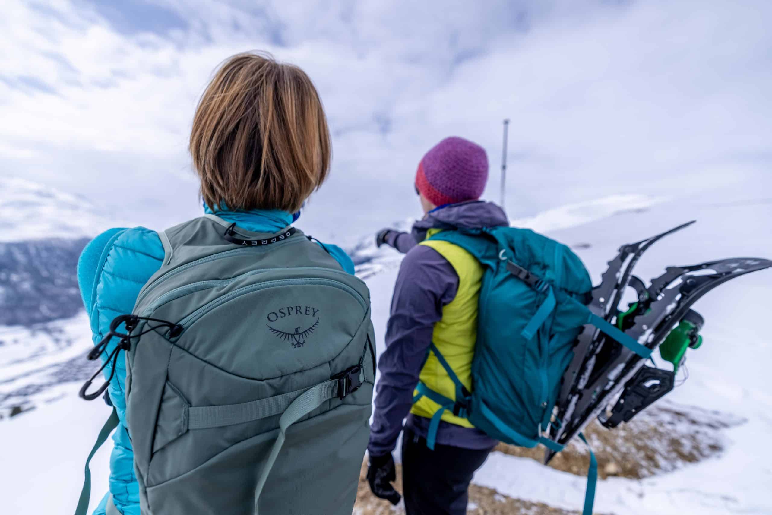 Ideale anche per trasportare le ciaspole