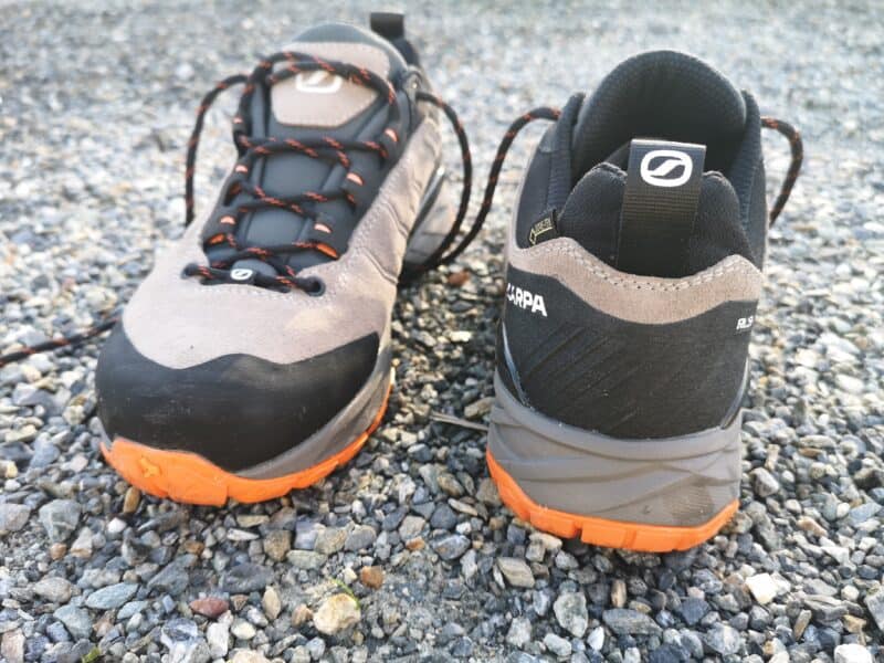 Scarpa Rush Trail GTX - punta e tacco
