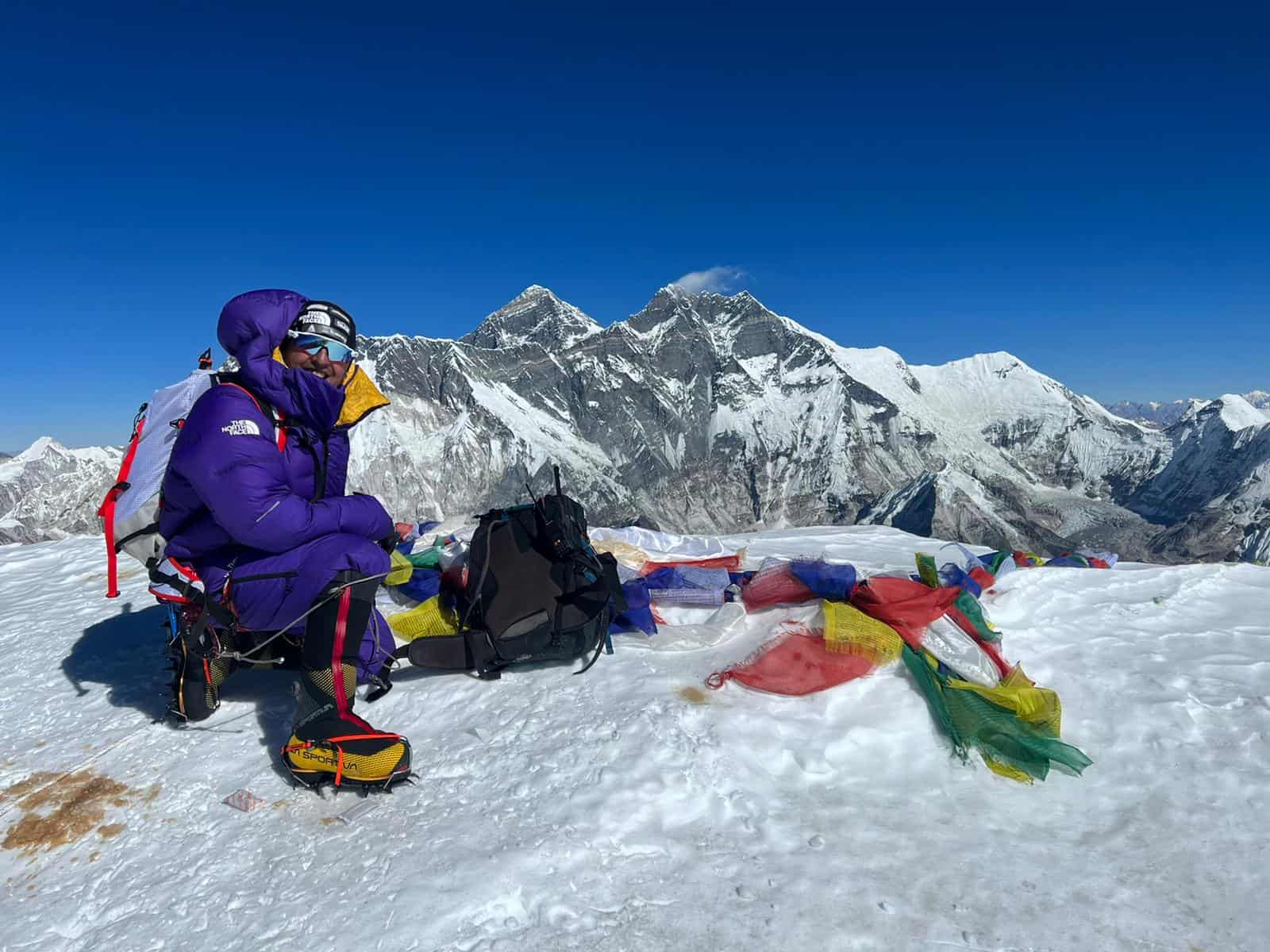 Simone Moro e Ama Dablam