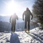 Sole e neve sui percorsi test di Le Motte ai Vibram Skimodays Bormio 23