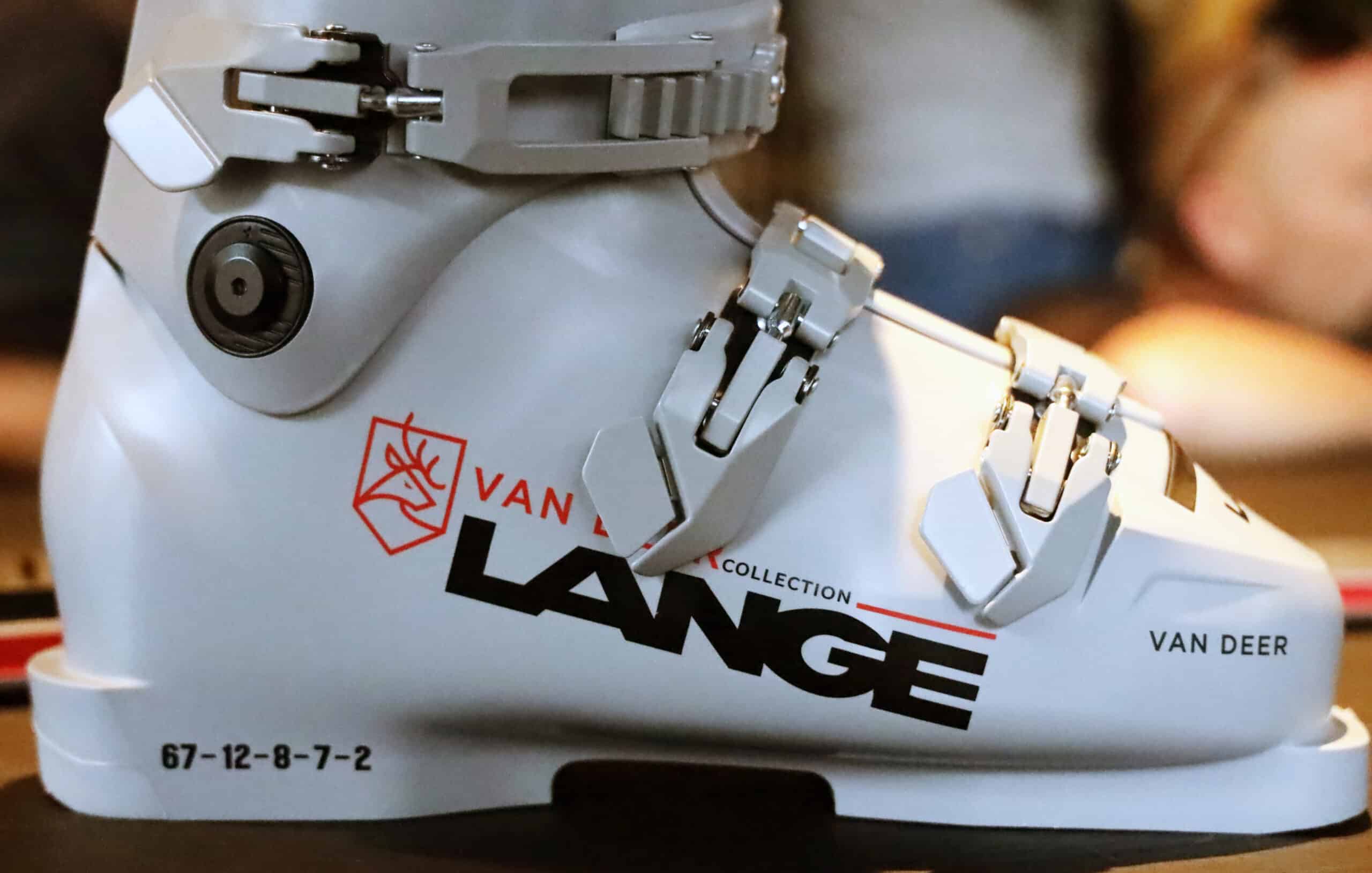 Non solo sci, Van Deer firma anche una versione dedicata dello scarpone Lange da gara