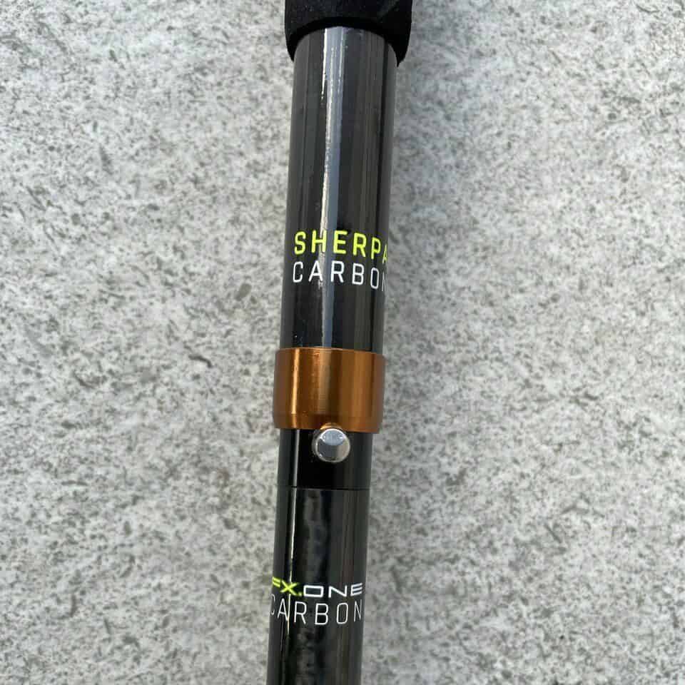 Leki Sherpa FX.One Carbon chiusura