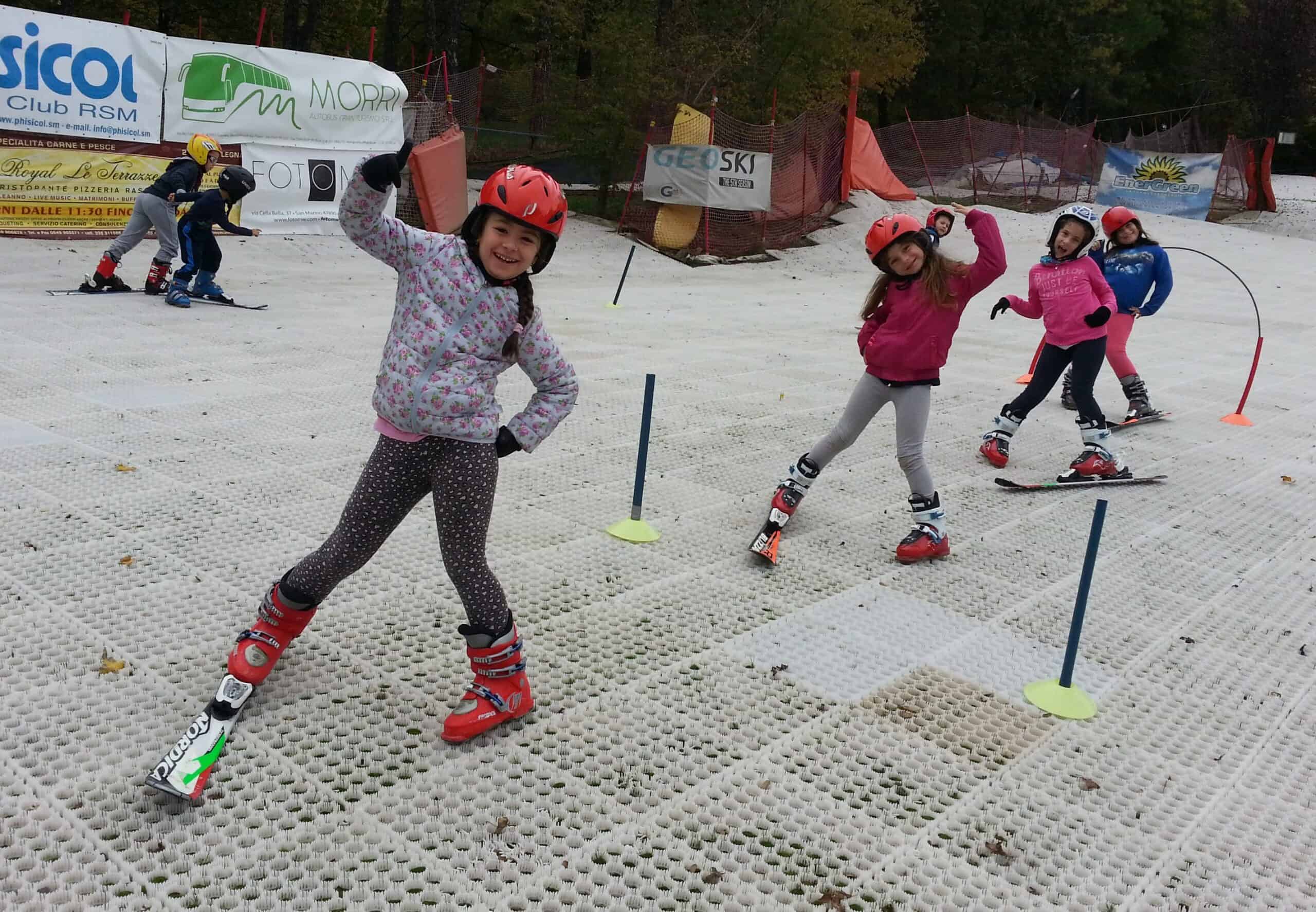 corso di sci per bambini