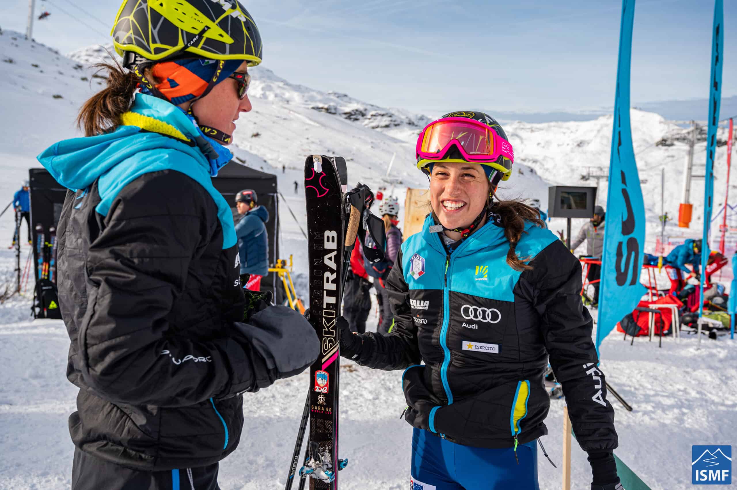 Giulia Murada sorriso durante World Cup Val Thorens 2022