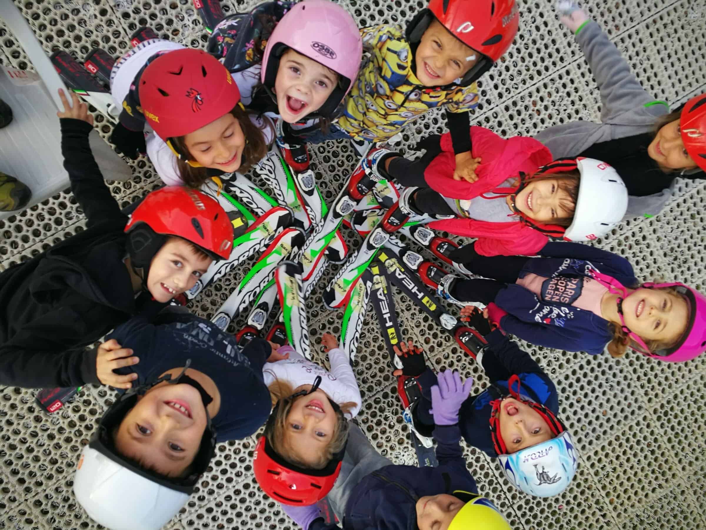 corso di sci per bambini