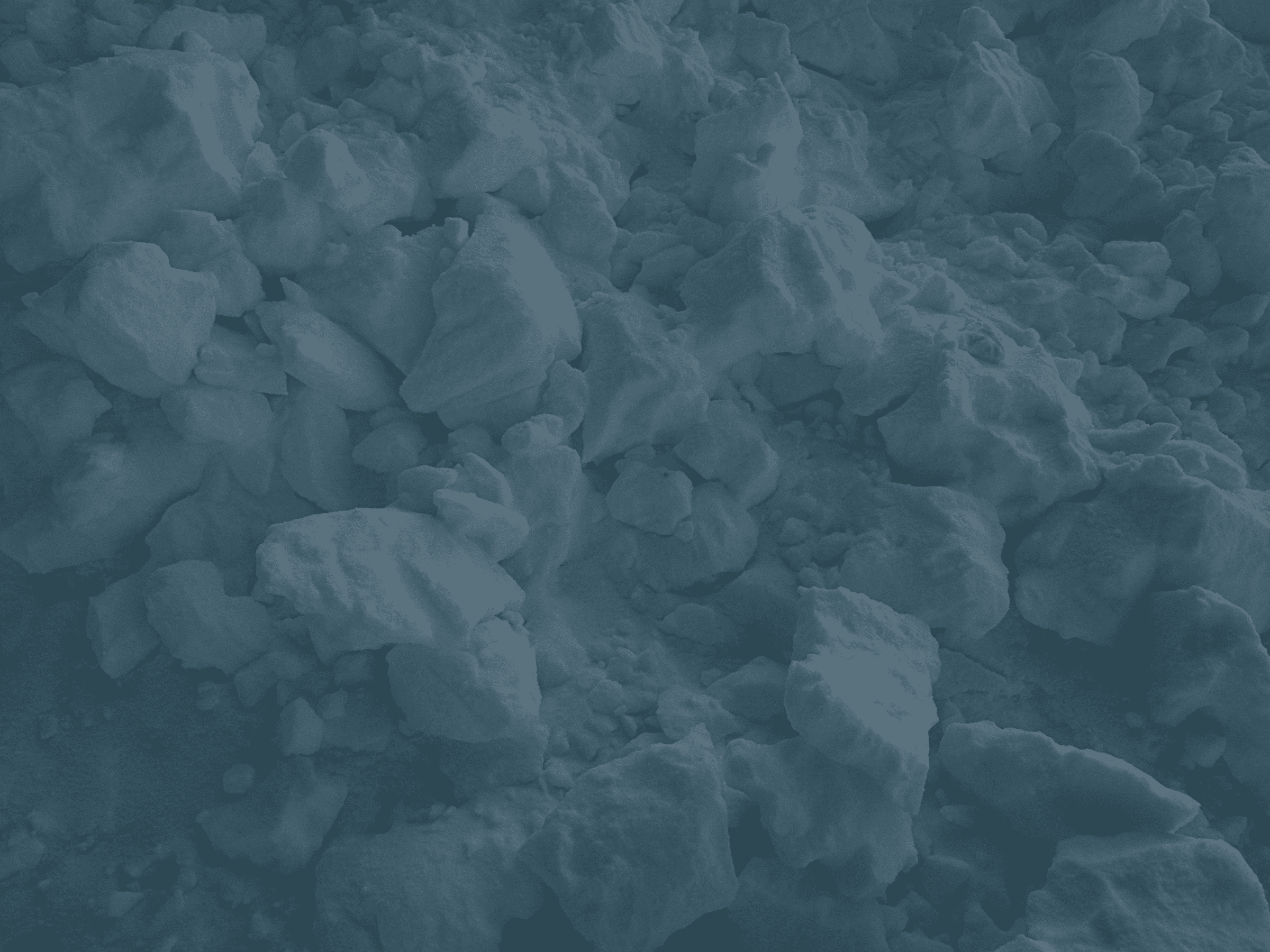 Blocchi di neve da valanga