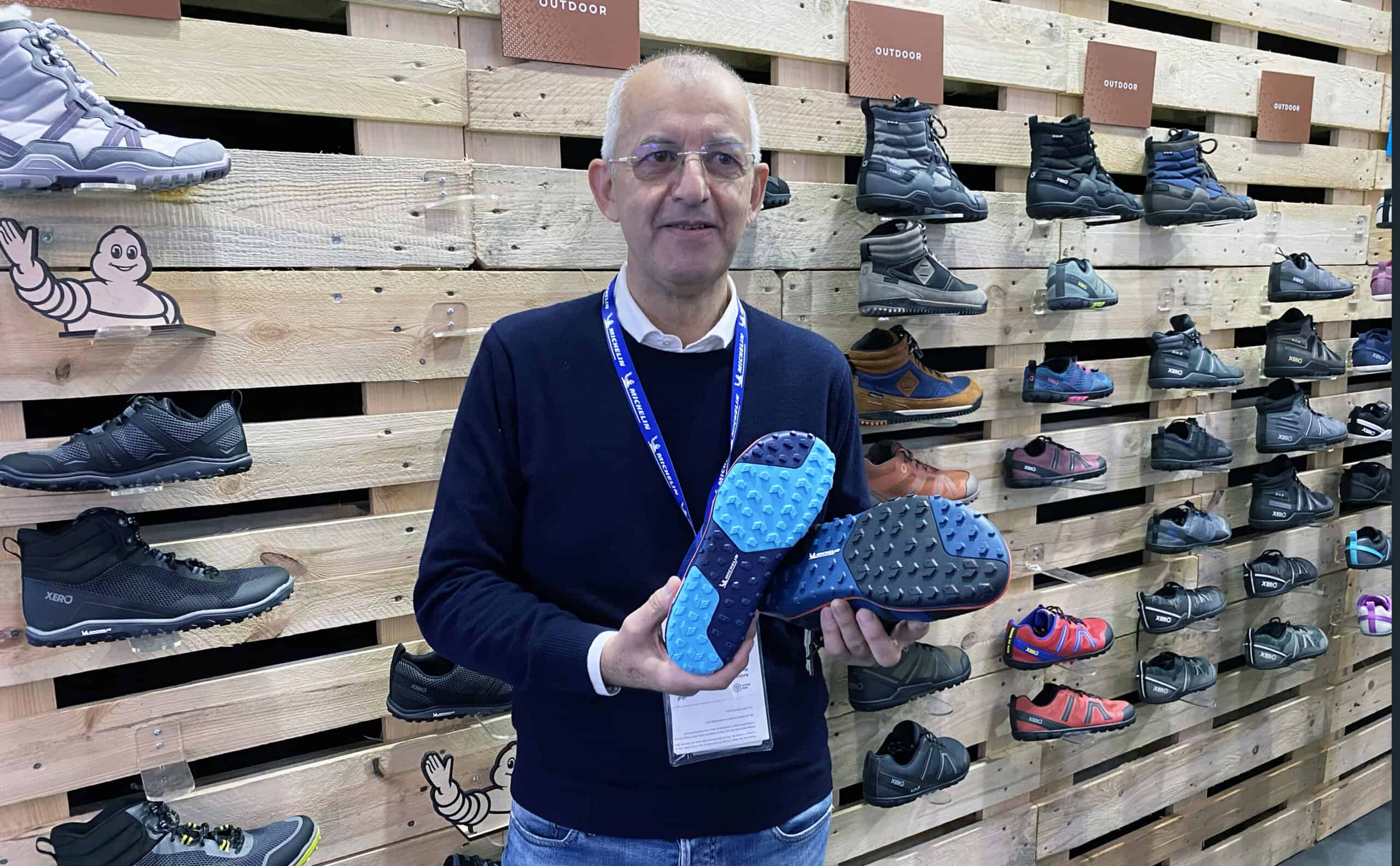 Ambrogio Merlo, AD Soles by Michelin, introduce Xeroshoes Scrambler e la nuova suola dedicata