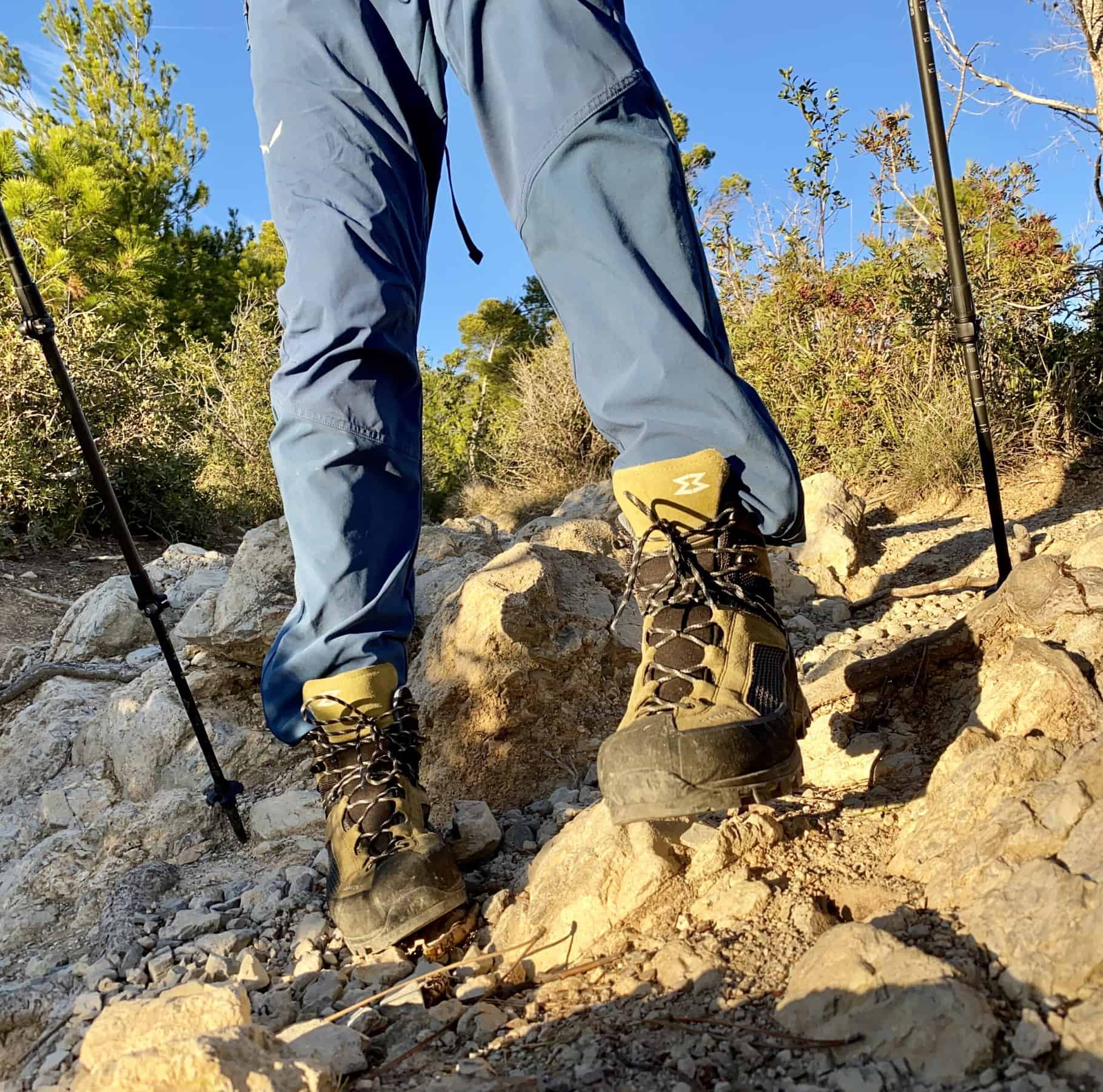 Prova su fondo accidentato della Garmont Tower GTX