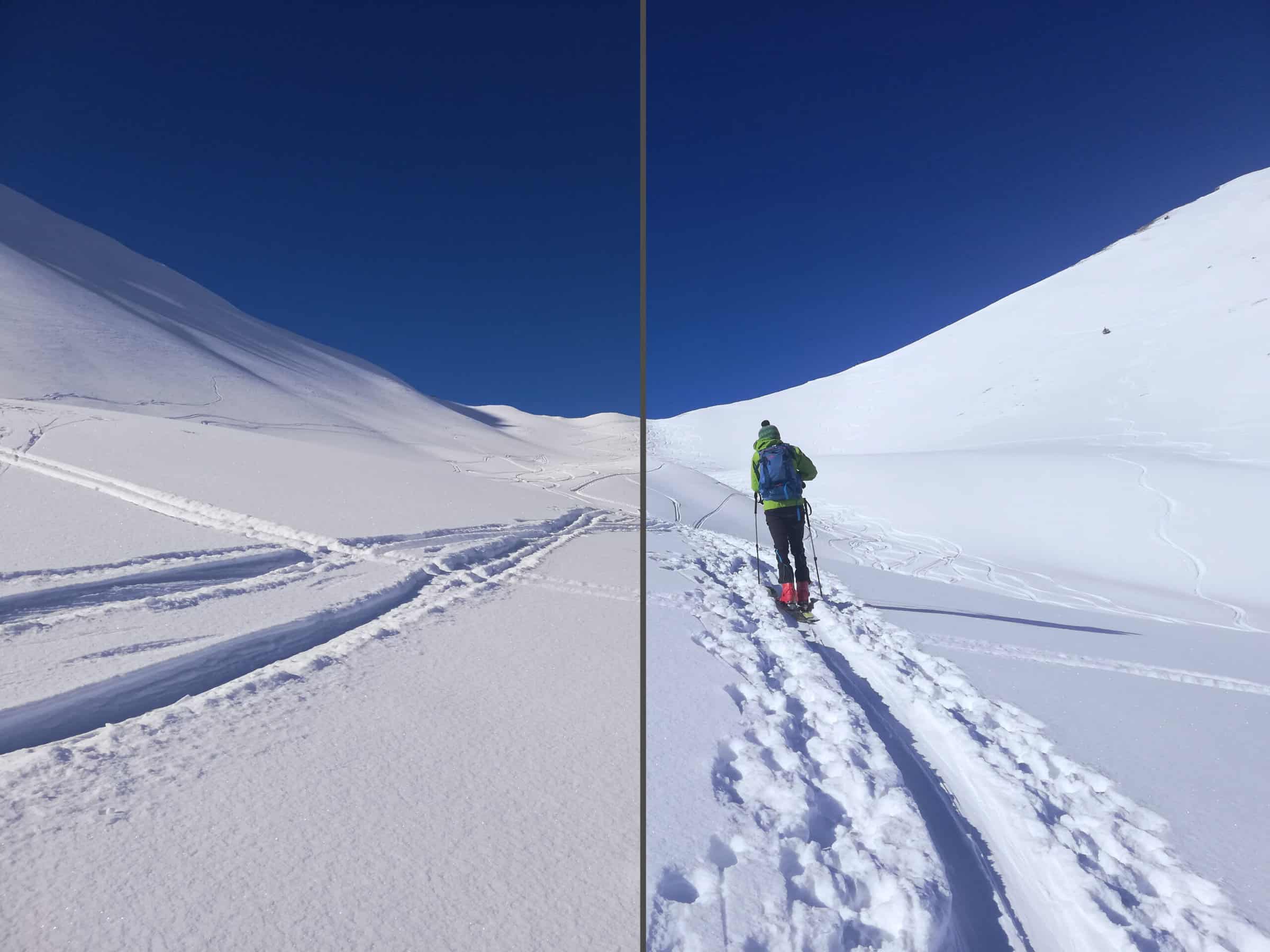 Bilanciamento del bianco su paesaggio innevato