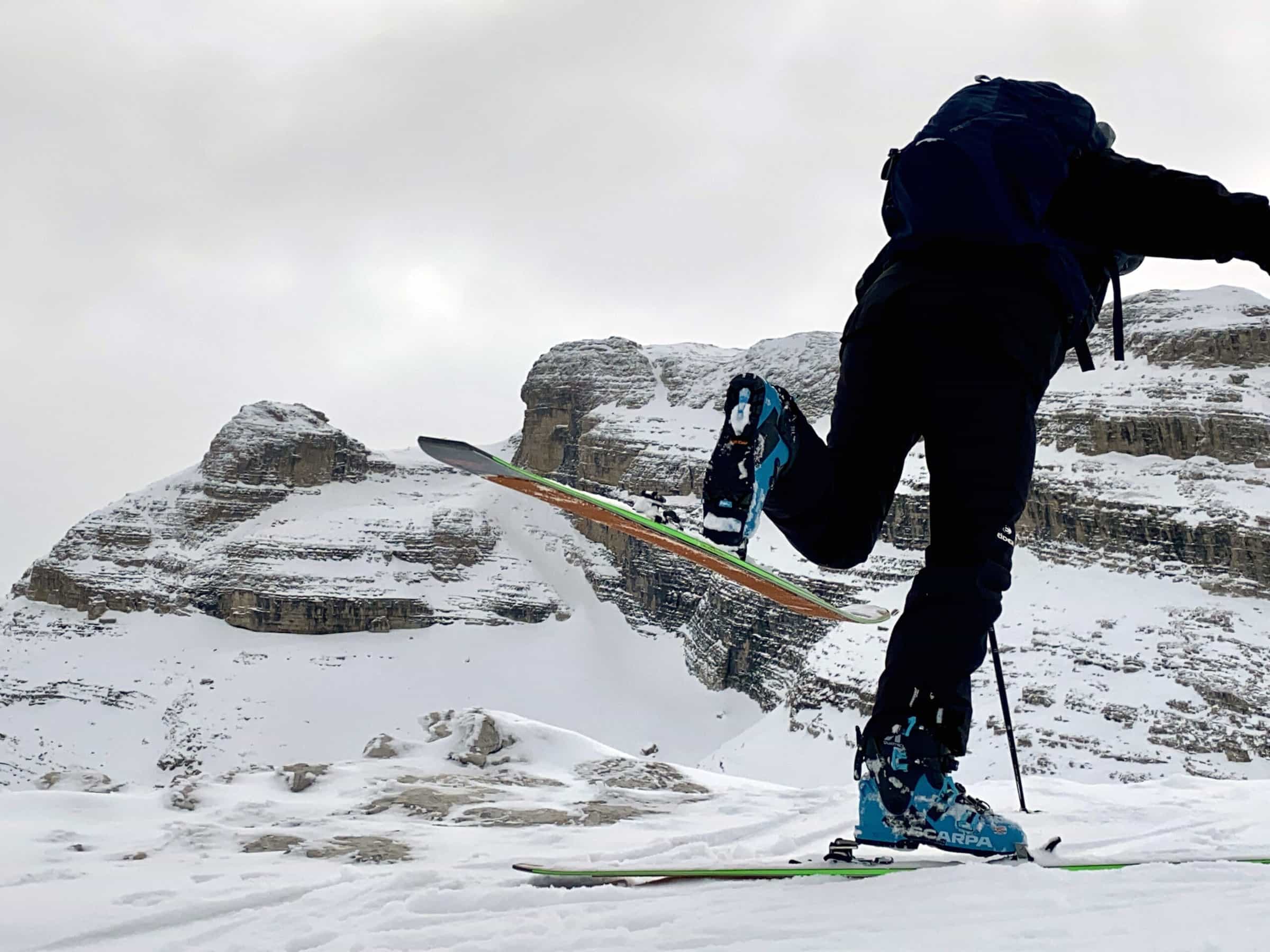 Scarpa 4-Quattro XT in virata.