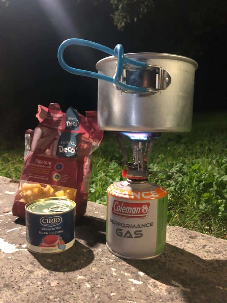 Cambusa e ricette da campeggio