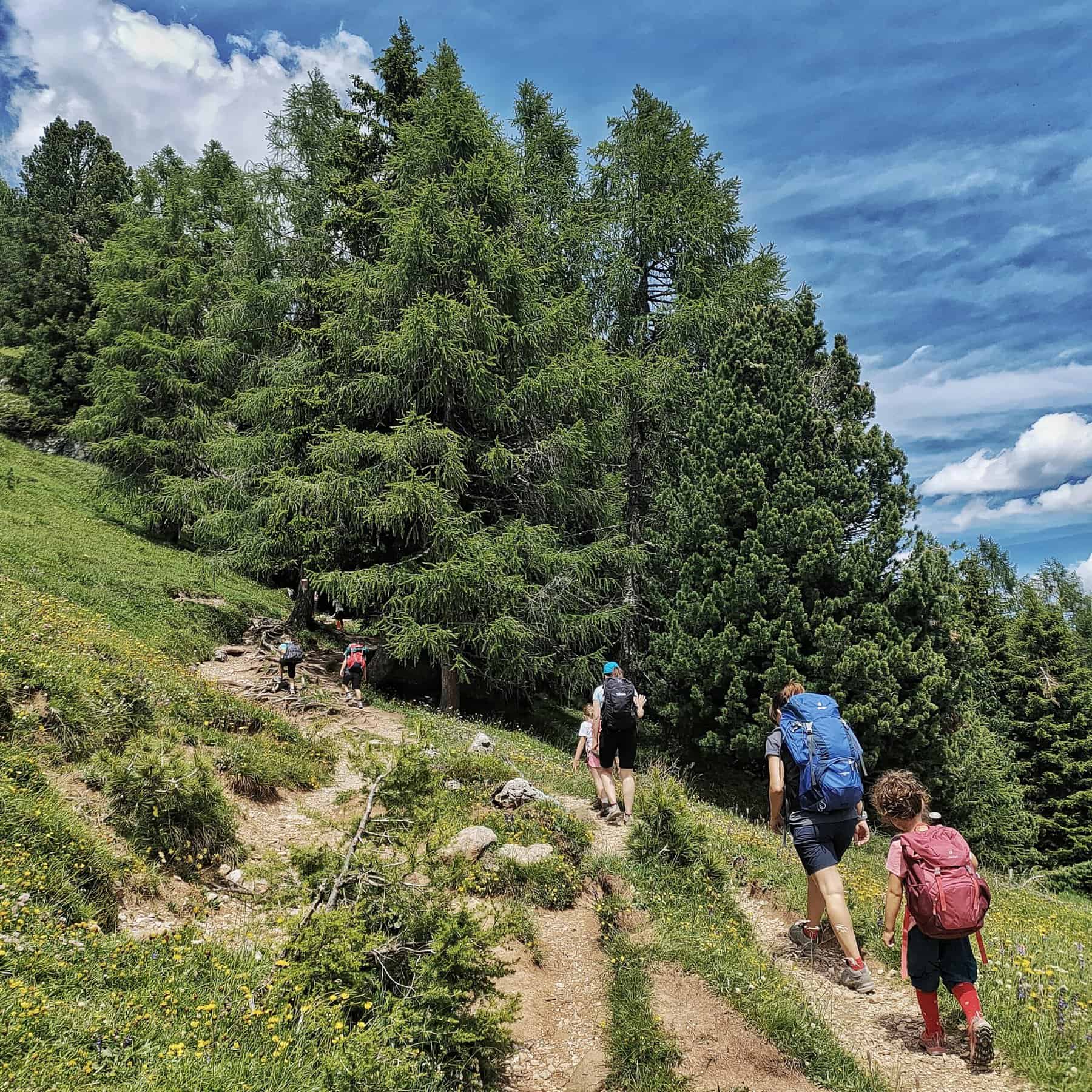 Camminare con i bambini