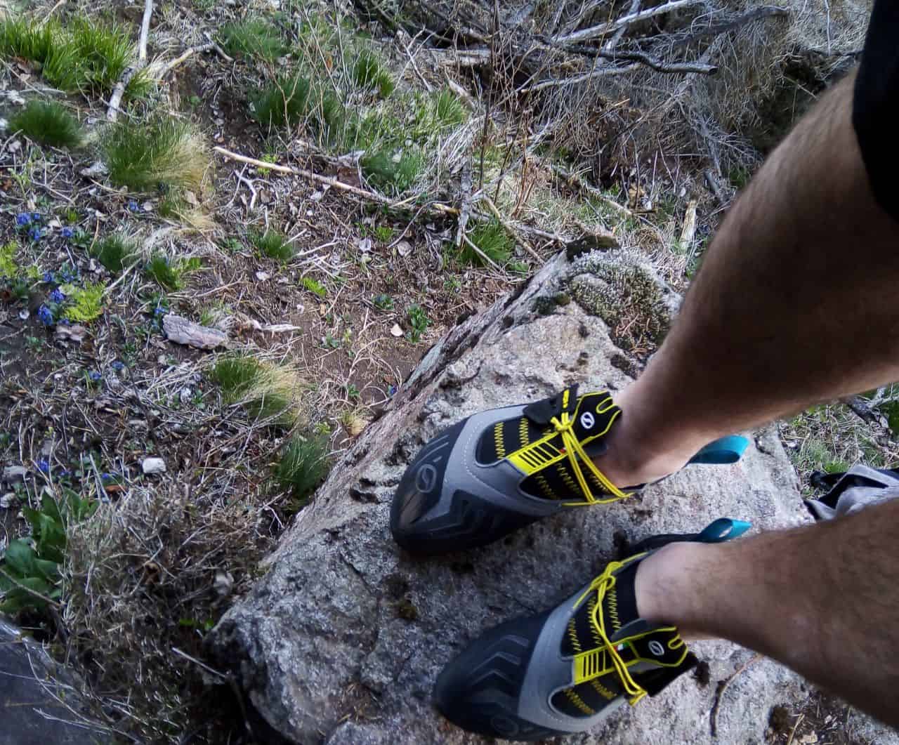 Scarpa Vapor S pronte per l'impiego