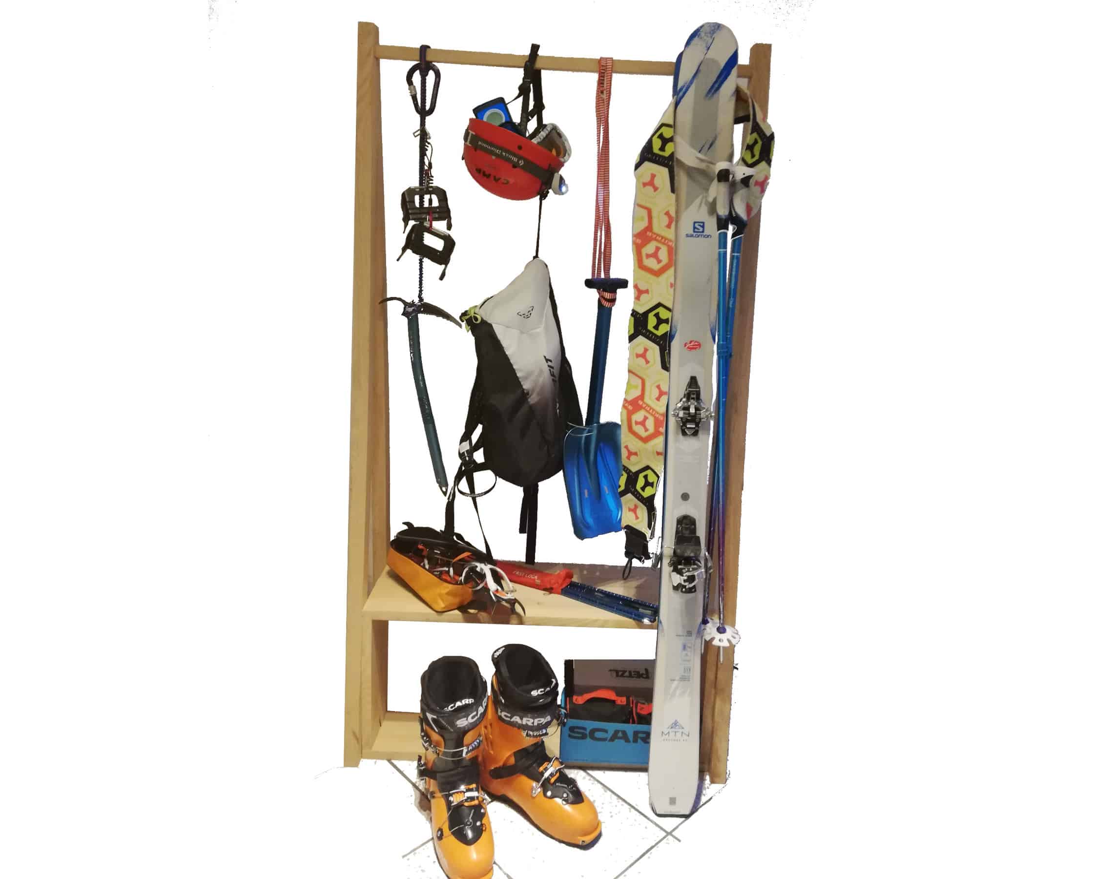conservare l’attrezzatura da scialpinismo