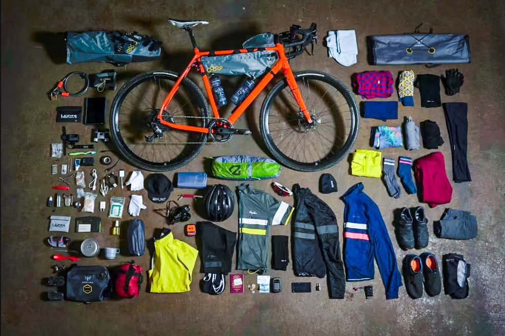 Equipaggiamento per viaggio in gravel - Soluzioni per il bikepacking in gravel