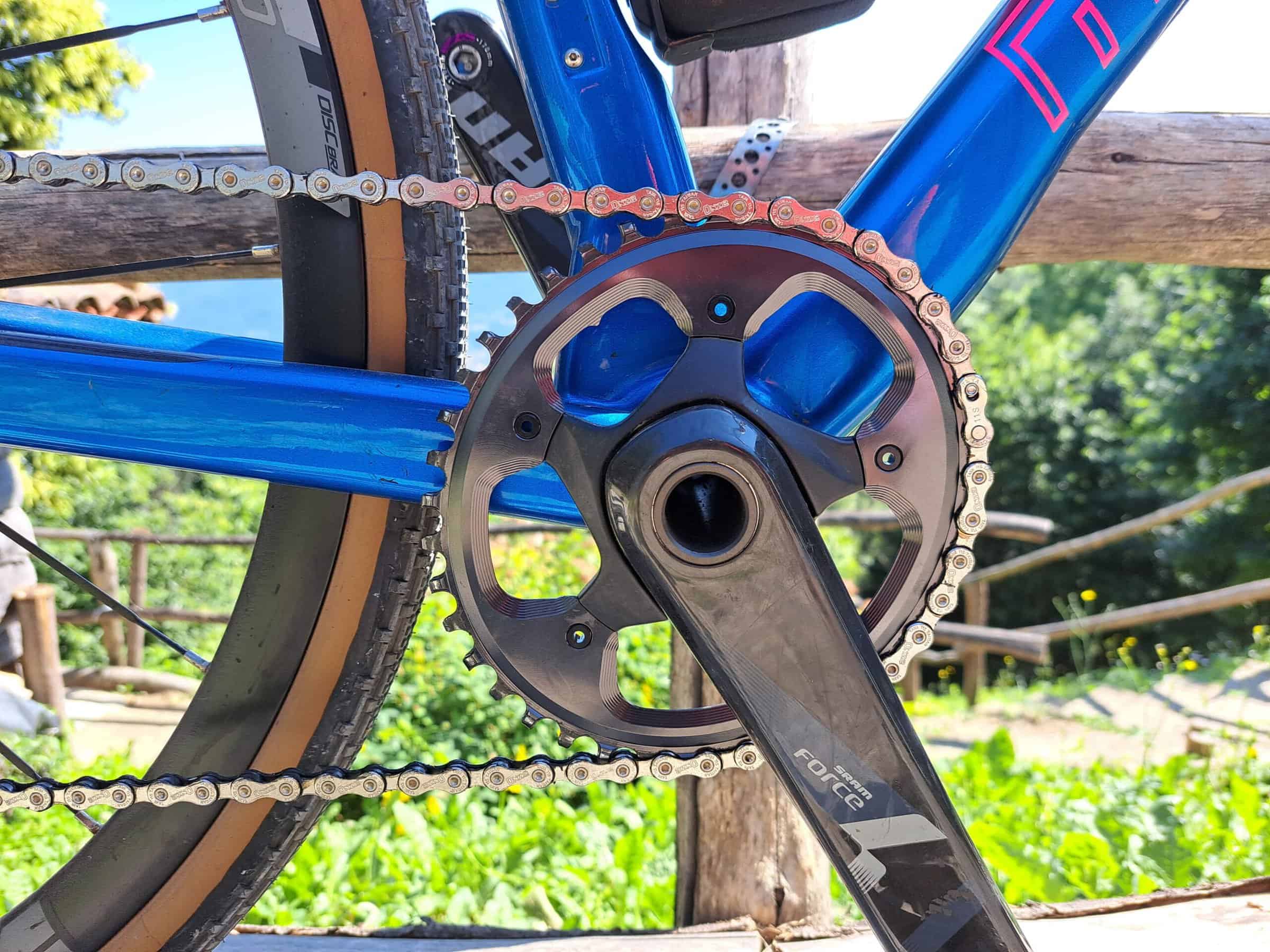 Il monocorona sulla bici gravel