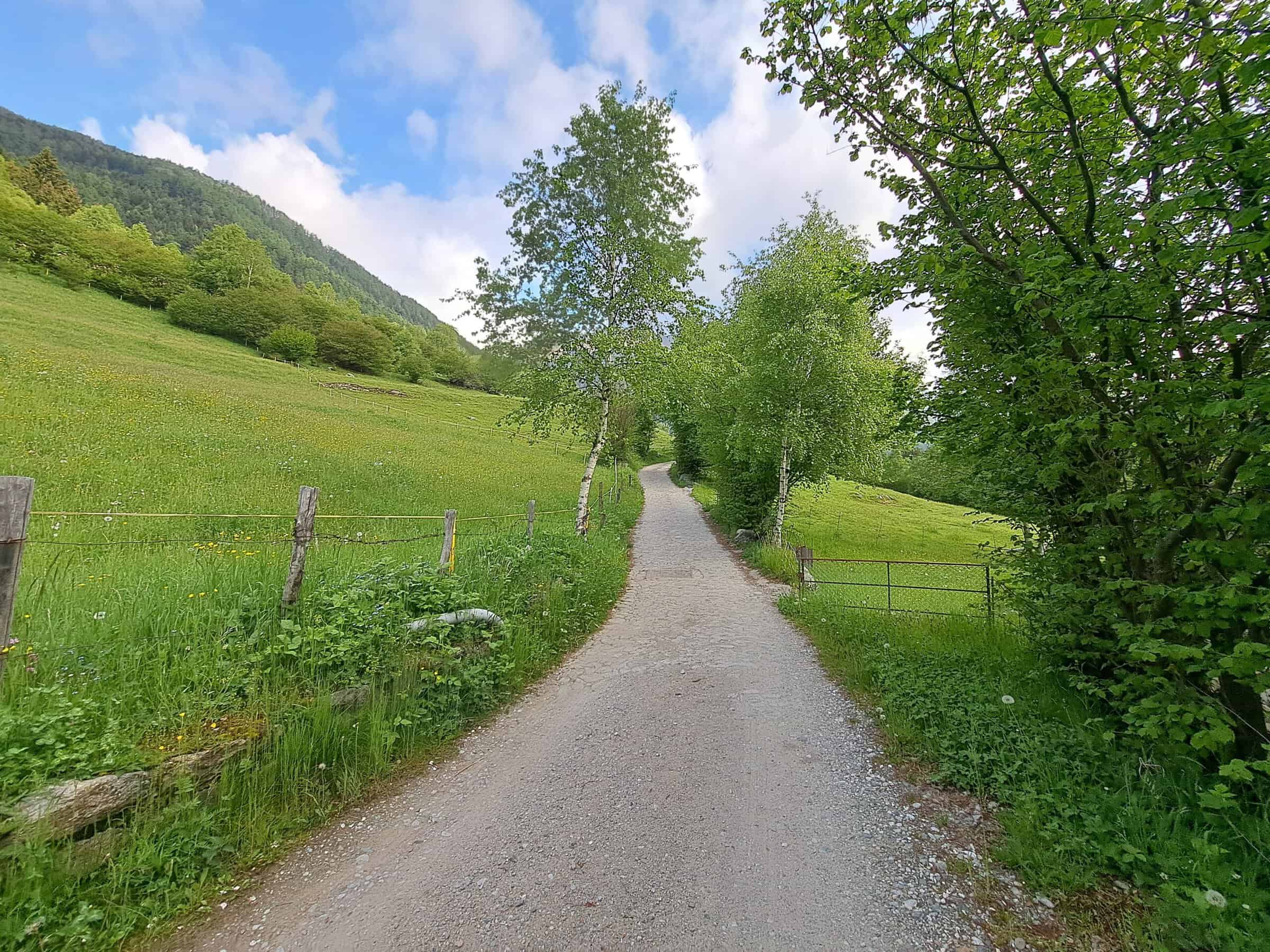 Strada ciottolata
