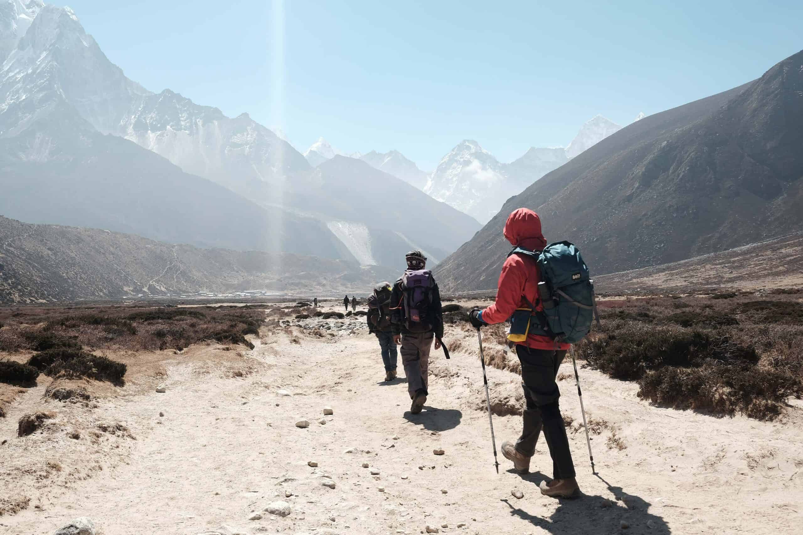 Trekking con scarpone classico