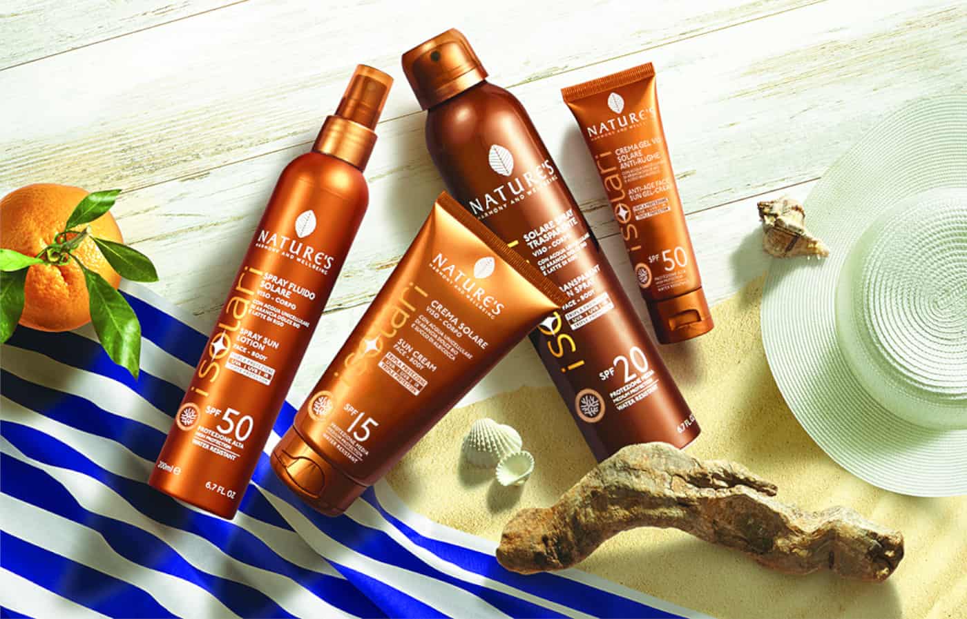 Creme solari Nature's