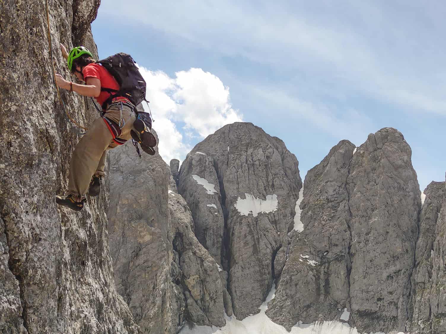 migliorare la tecnica di arrampicata