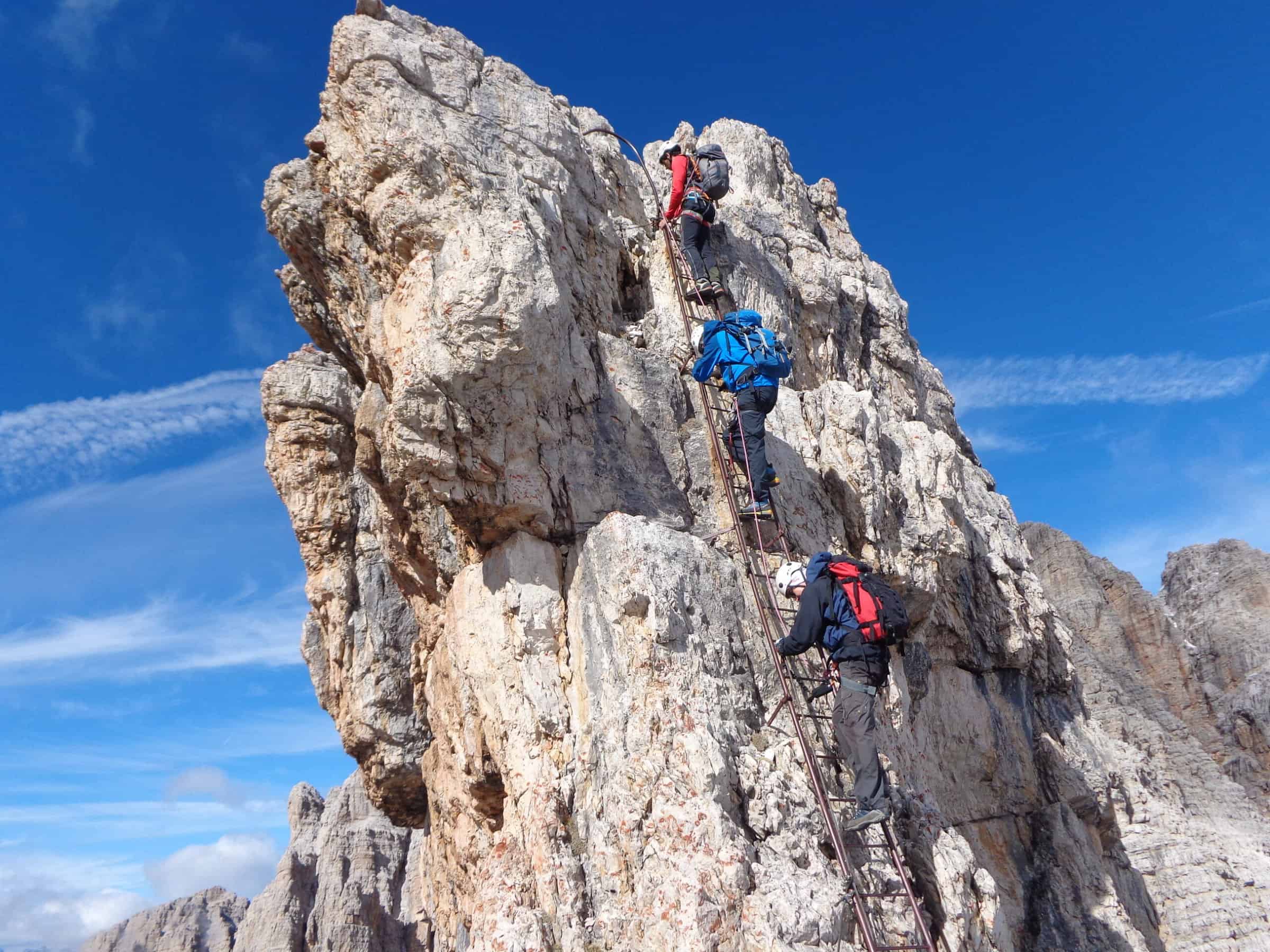 Via ferrata bocchette alte