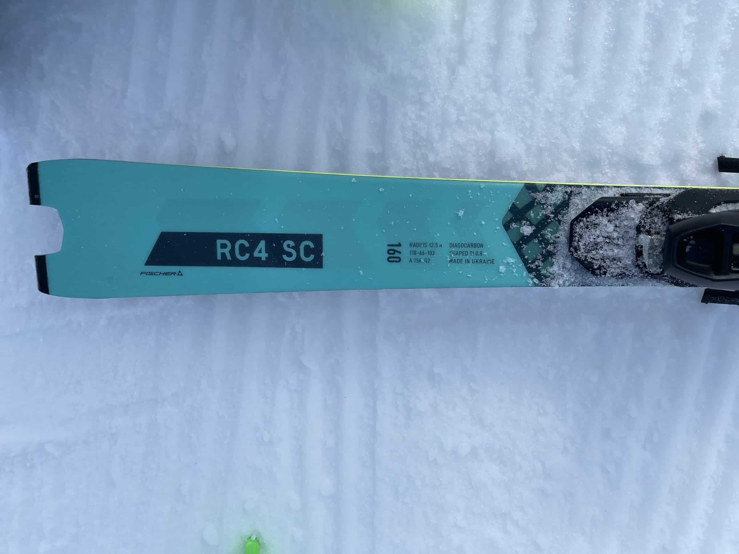 Coda Piastra Fischer RC4 World Cup SC PRO M-Plate