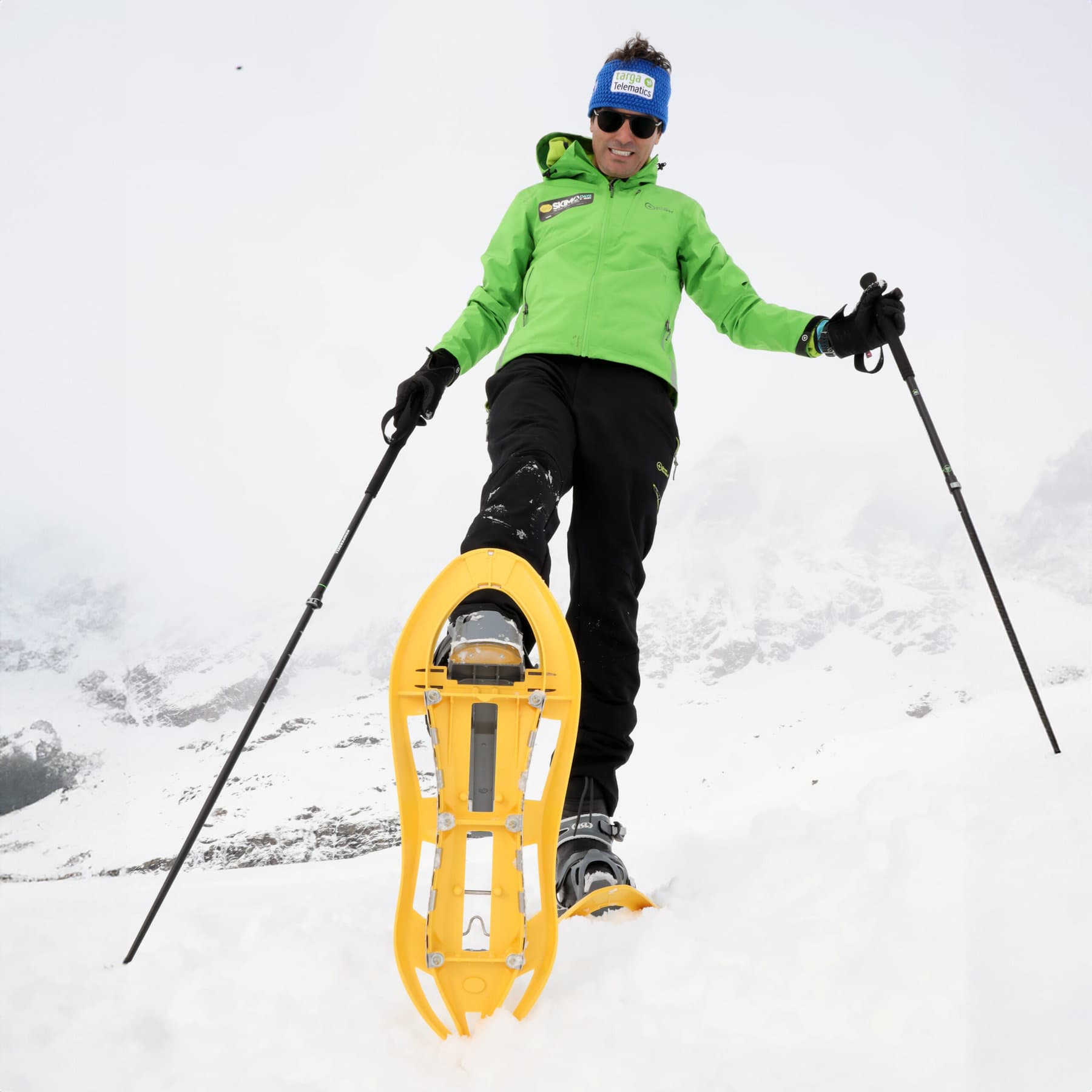 La ciaspola TSL 325 Rock nel test di Cervinia.